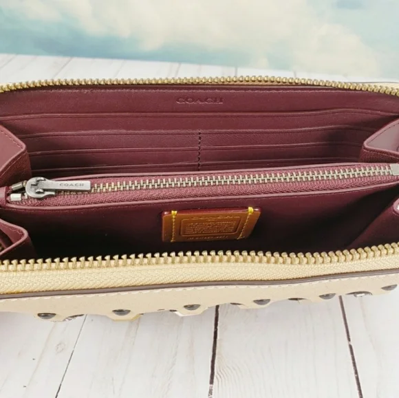 COACH Wallet Snakeskin Exotic Link